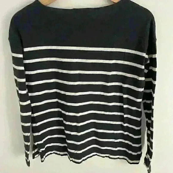 J. Crew Boatneck Stripped long sleeve - Picture 4 of 6